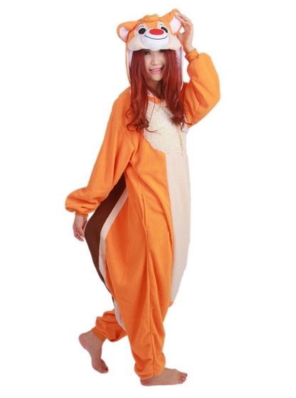 Deluxe Cute Chipmunk Onesie - Main Image
