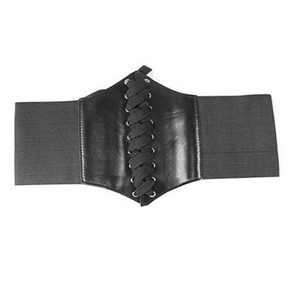 Plus Size Black Corset Belt