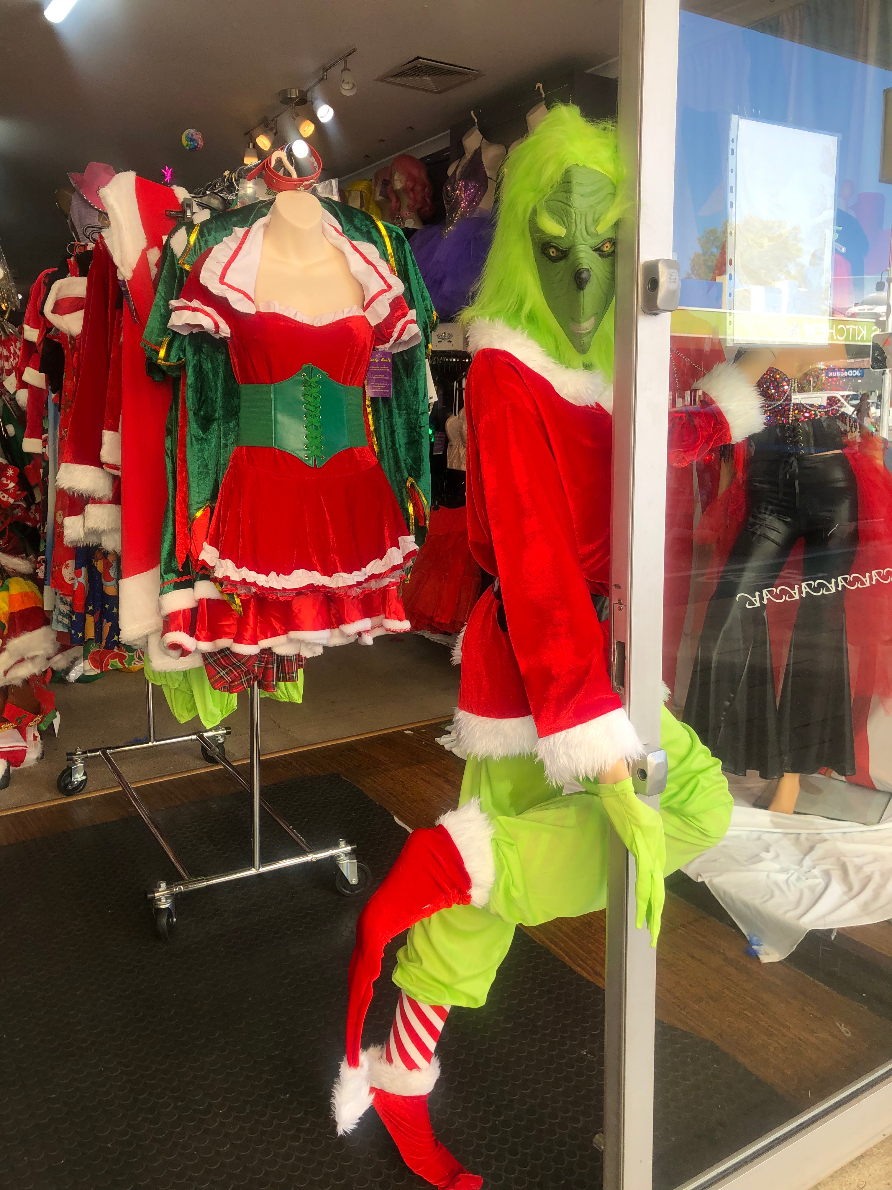 Grinch christmas outlet costume