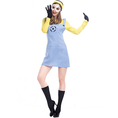 Ladies Minion Dress Costume