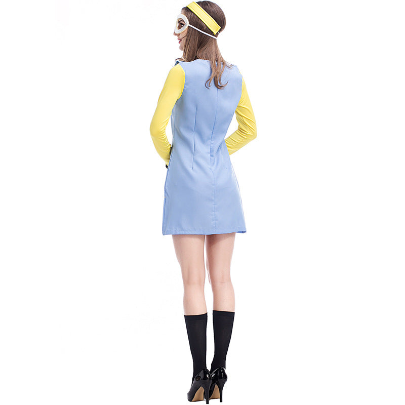 Ladies Minion Dress Costume