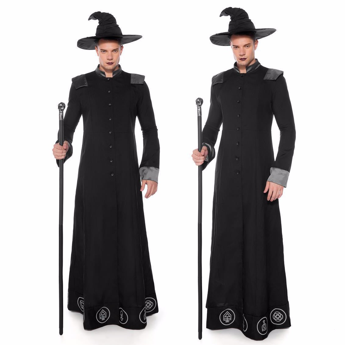 Men's Occult Wizard Costume