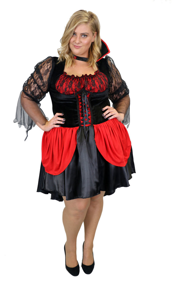 Plus Size Vampire Costume Perth Hurly Burly HurlyBurly