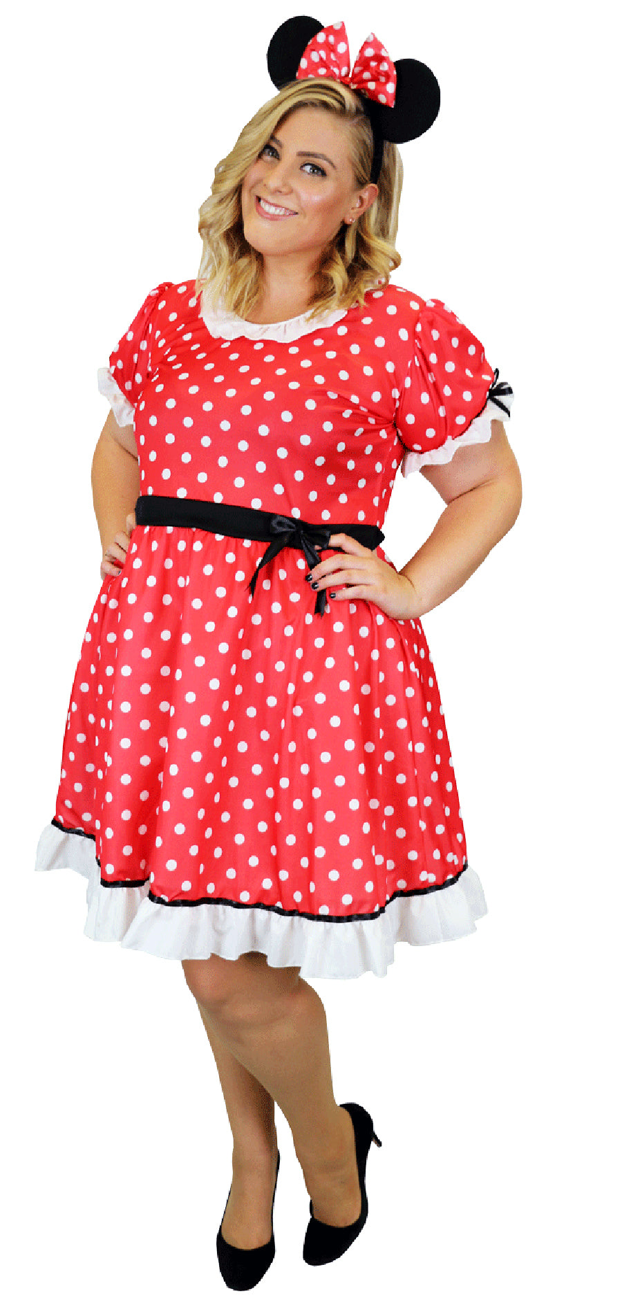 Curvy Minnie Mouse Costume