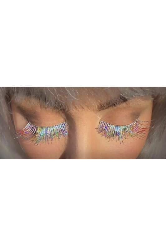 Rainbow Holographic Eyelashes