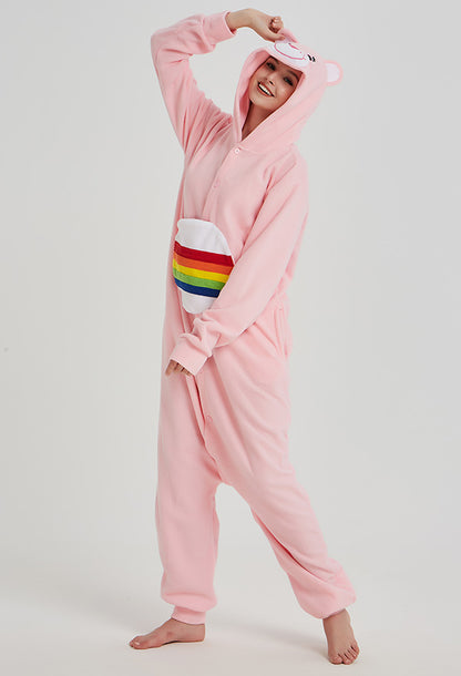 Pink Bear Onesie