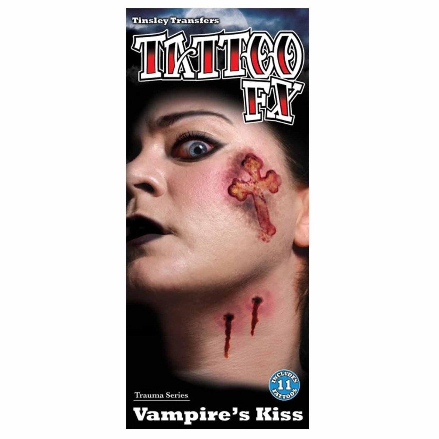 Vampire Kiss Special FX Temporary Tattoos