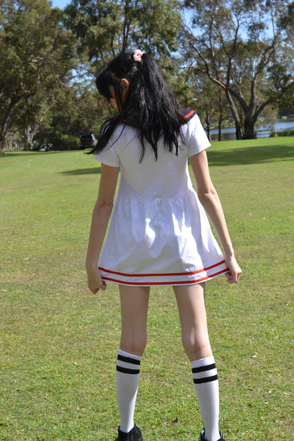 Cute White Sailor Dress
