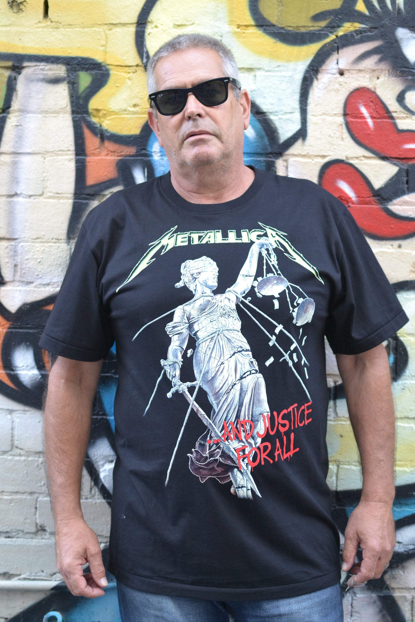 Metallica Justice for All Band Tee