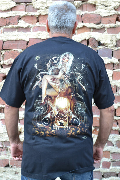 Grim Reaper Motorcycle T-Shirt