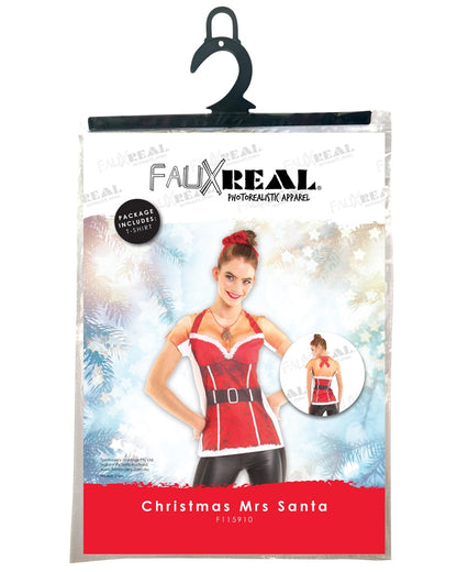 Faux Real Mrs. Claus T-shirt