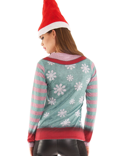 Christmas Wiener Wonderland Long Sleeve Shirt
