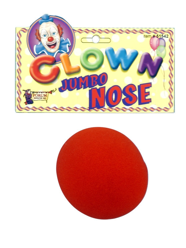 Jumbo Red Foam Clown Nose