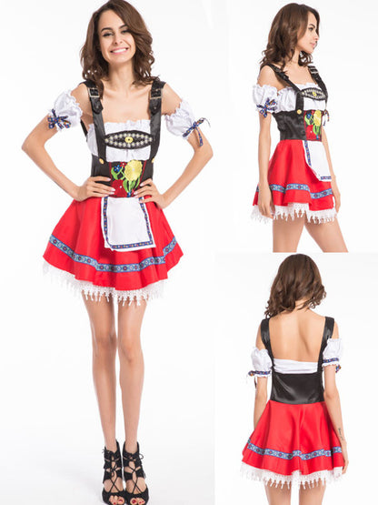 Red Greta Dirndl OCW13