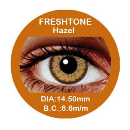 Freshtone Impressions: Hazel Contact Lenses