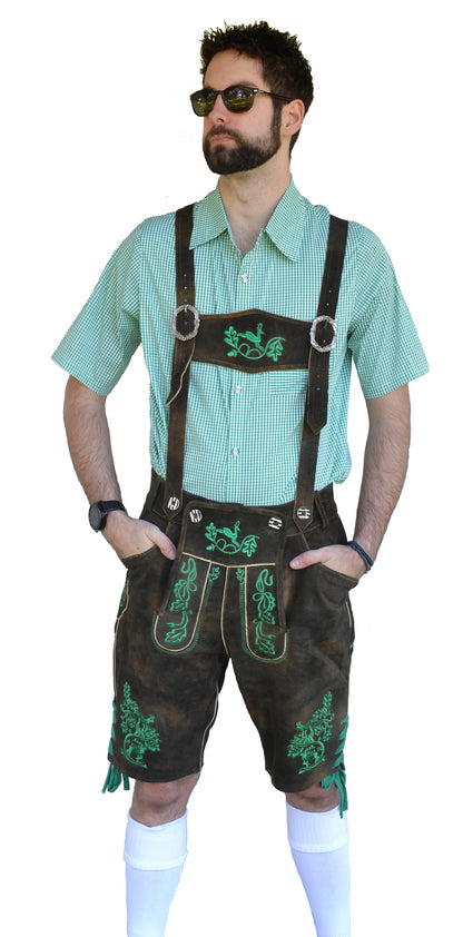 Authentic Leather German Lederhosen