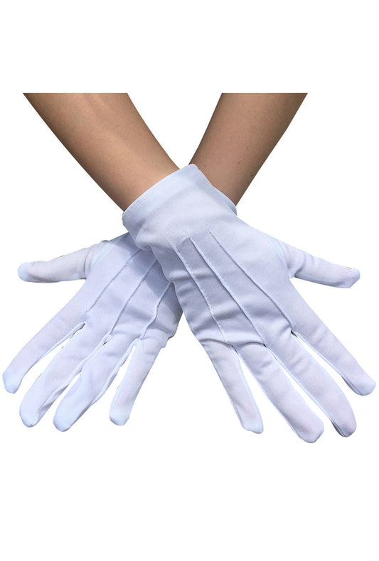 Men's White Formal Gloves