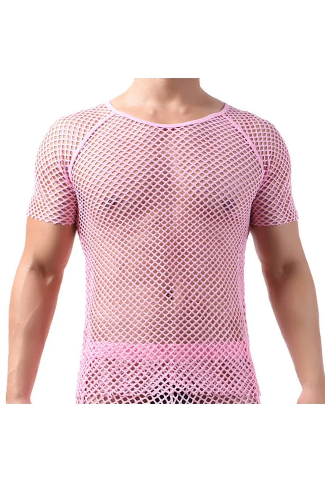 Net Shirts Light Pink Fishnet T-Shirt Perth | Hurly Burly – Hurly-Burly