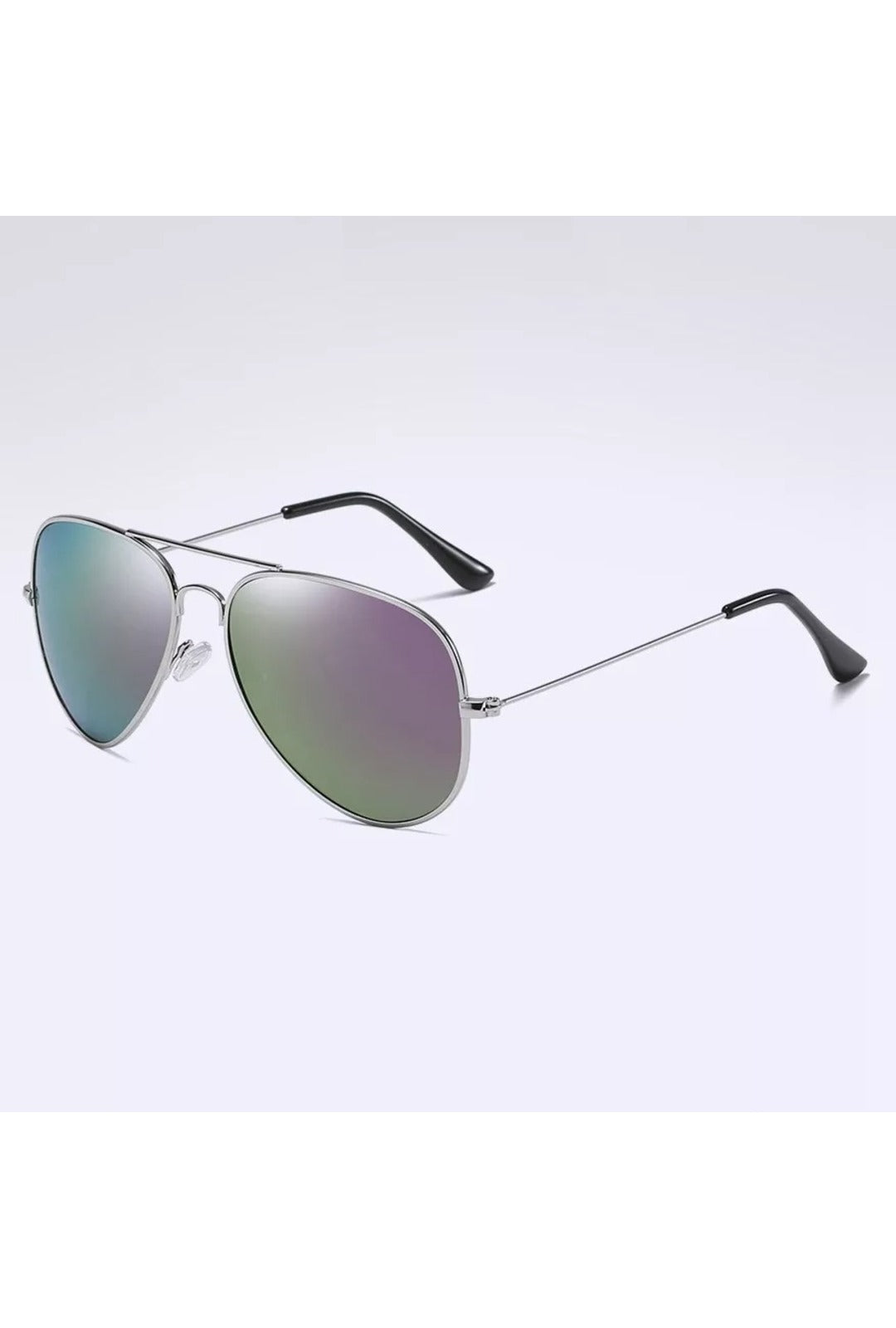 Oil Slick Rainbow Aviator Glasses