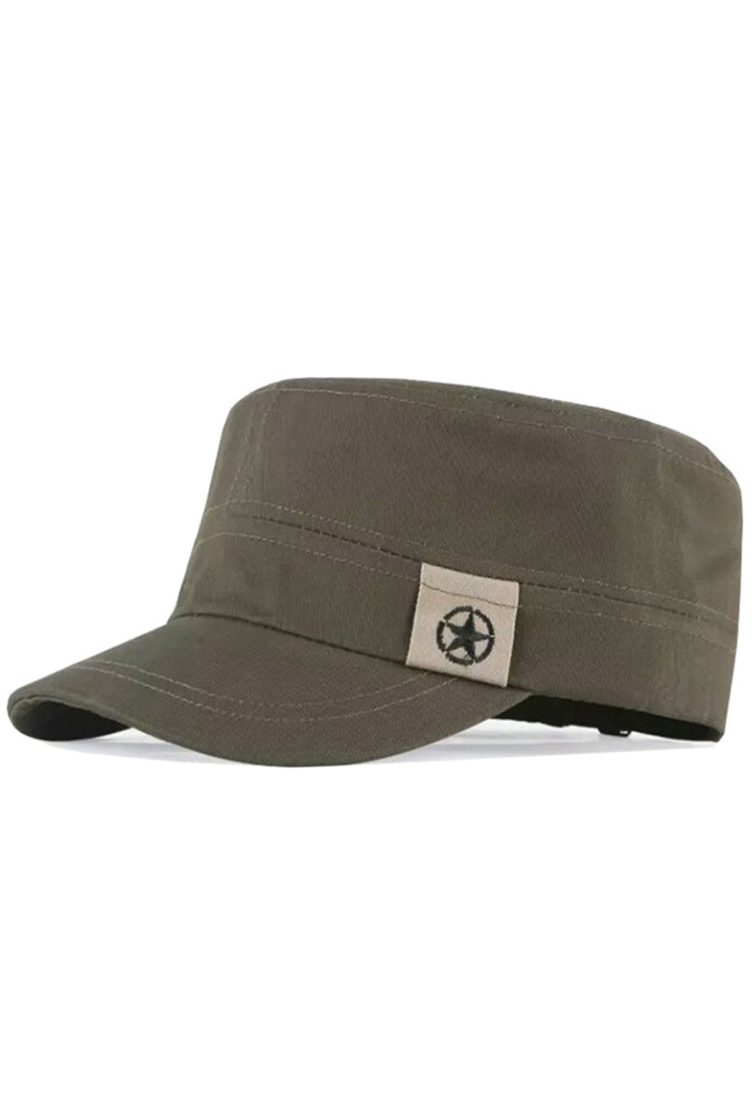 Khaki Green Military Cap