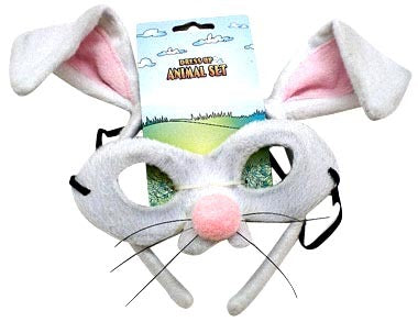 Rabbit Animal Headband & Mask Set