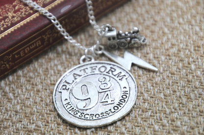 Harry Potter Platform 9 3/4 Necklace