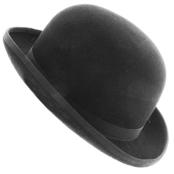 Classic Black Bowler Hat