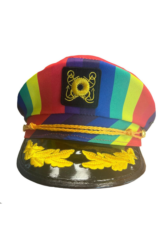 Rainbow Pride Sailor Hat