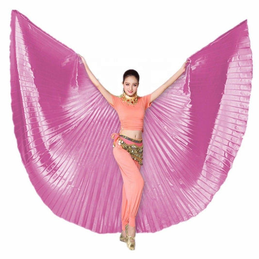 Metallic Light Pink Isis Wings