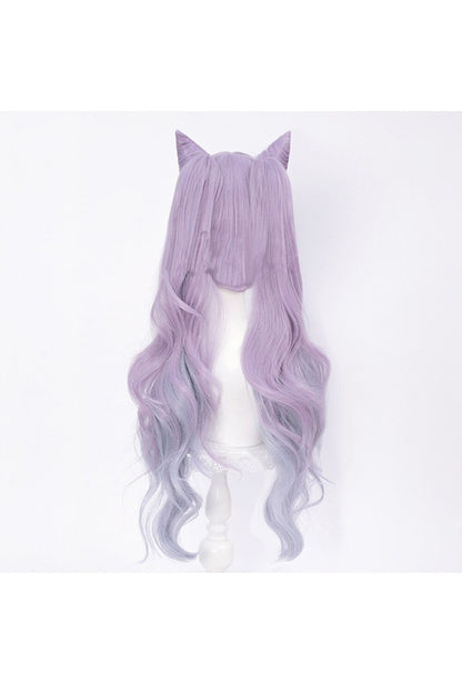 Genshin Impact Keqing Cosplay Wig