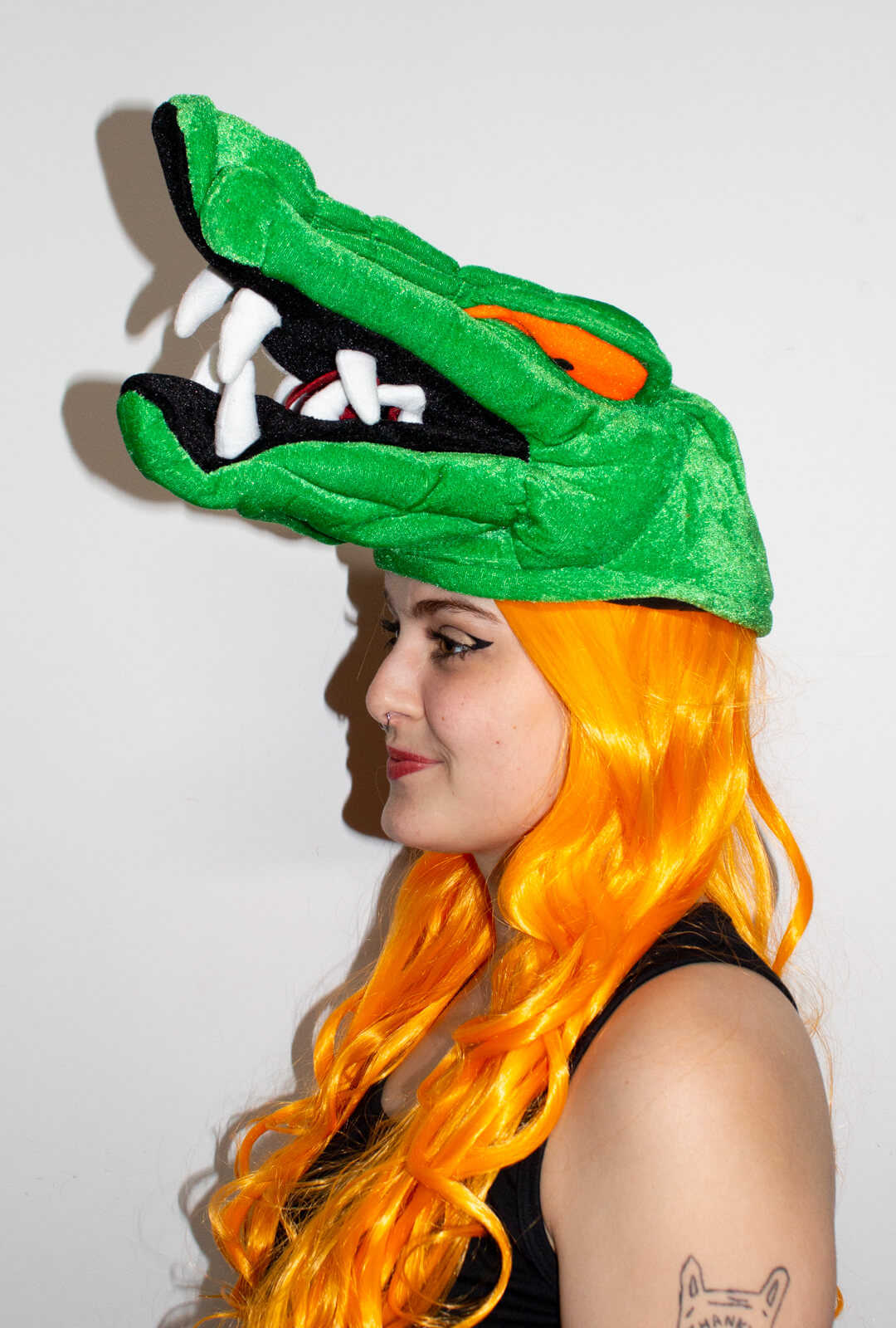 Crocodile Plush Hat