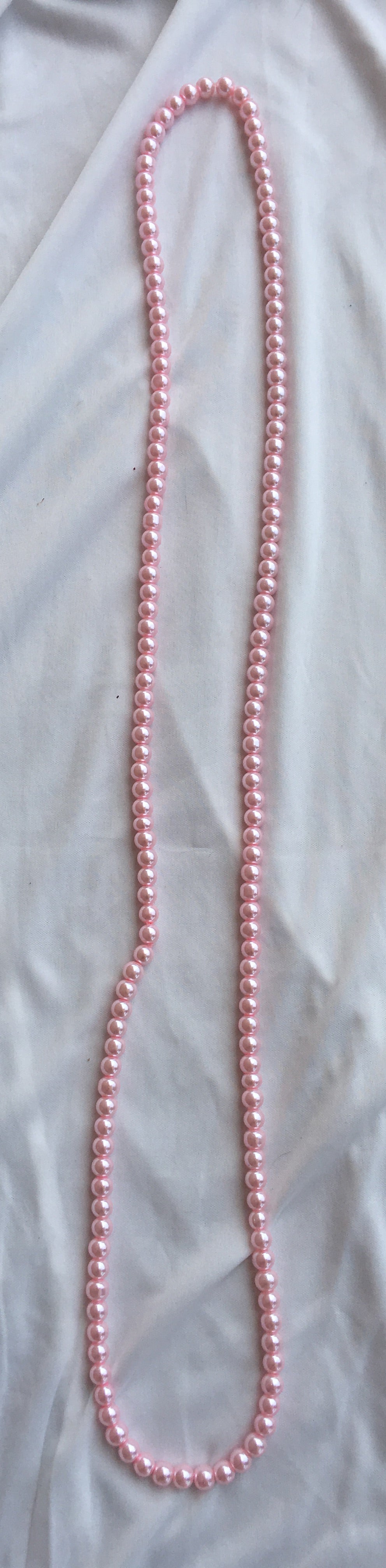 Pale Pink Pearl Necklace