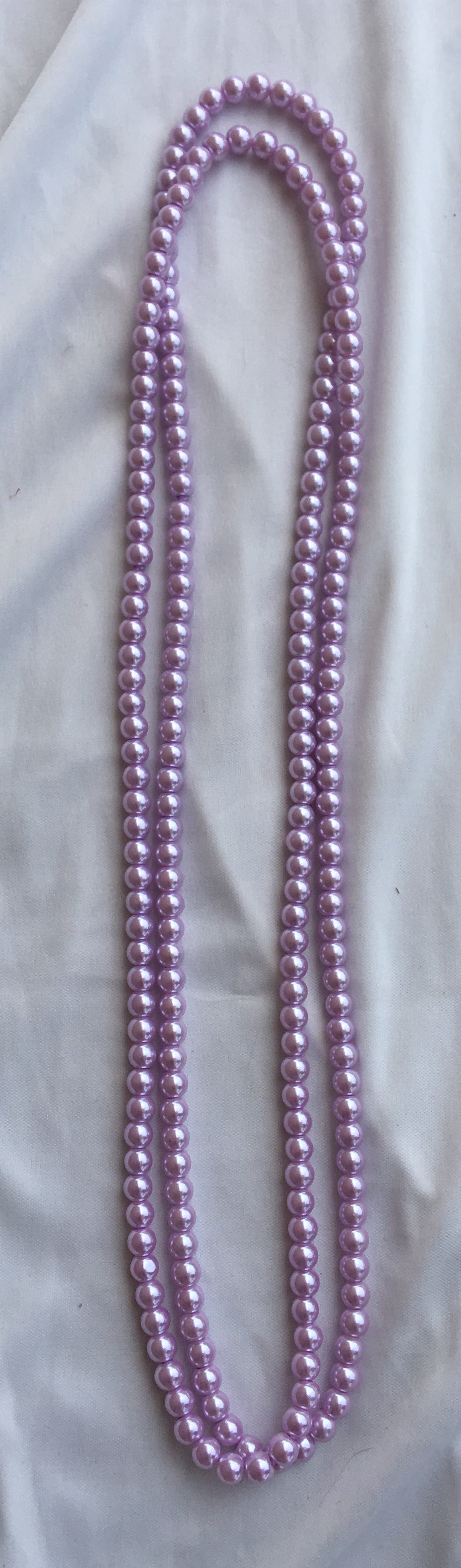 Purple Pearl Necklace