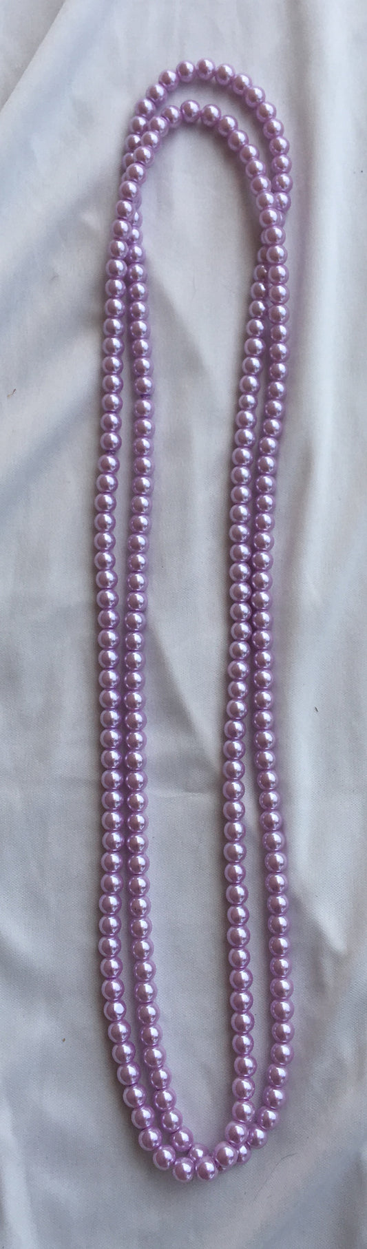 Purple Pearl Necklace