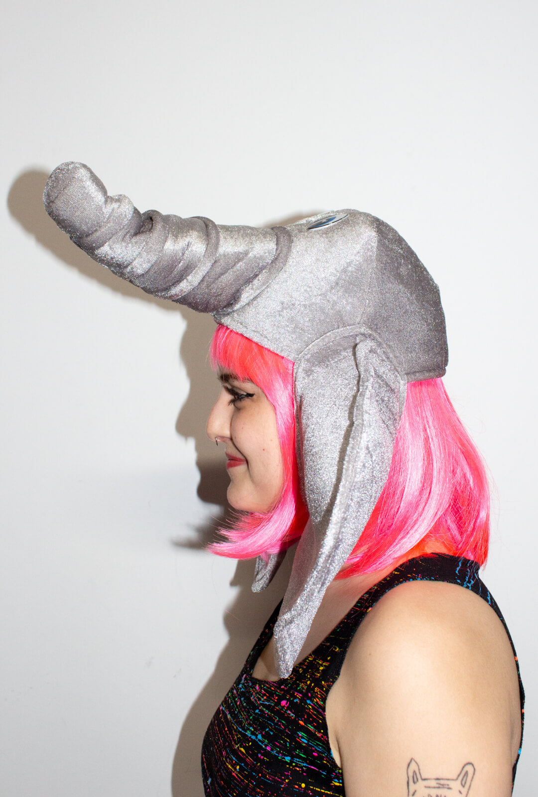 Plush Elephant Hat with Ears