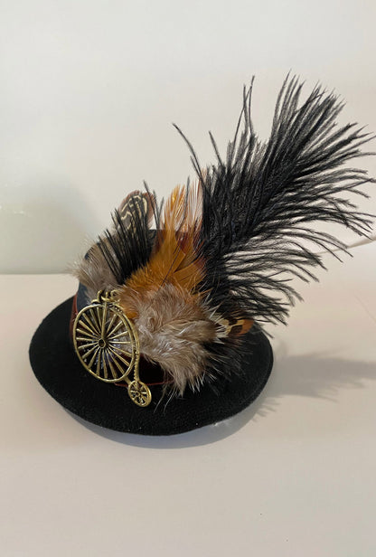Steampunk Mini Hat with Bicycle (G)