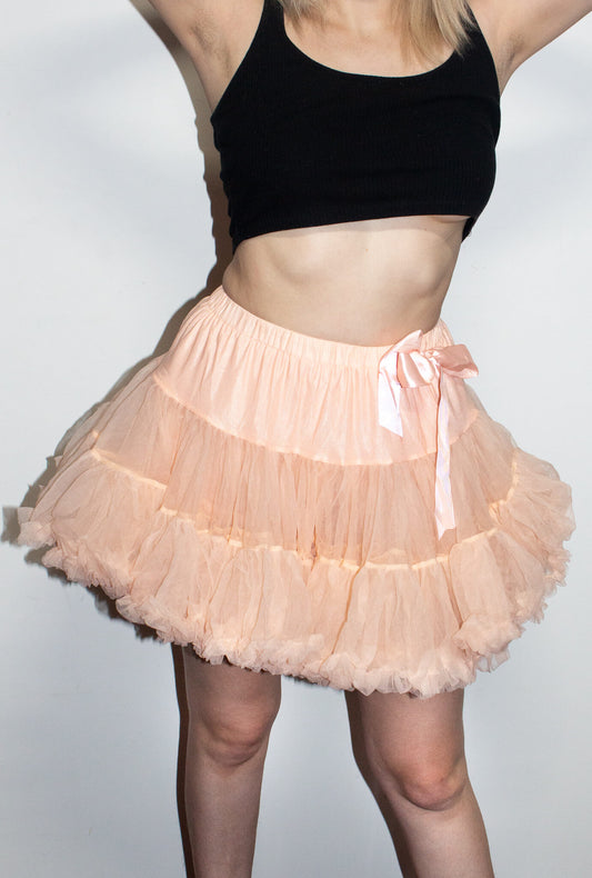 Deluxe Light Apricot Petticoat