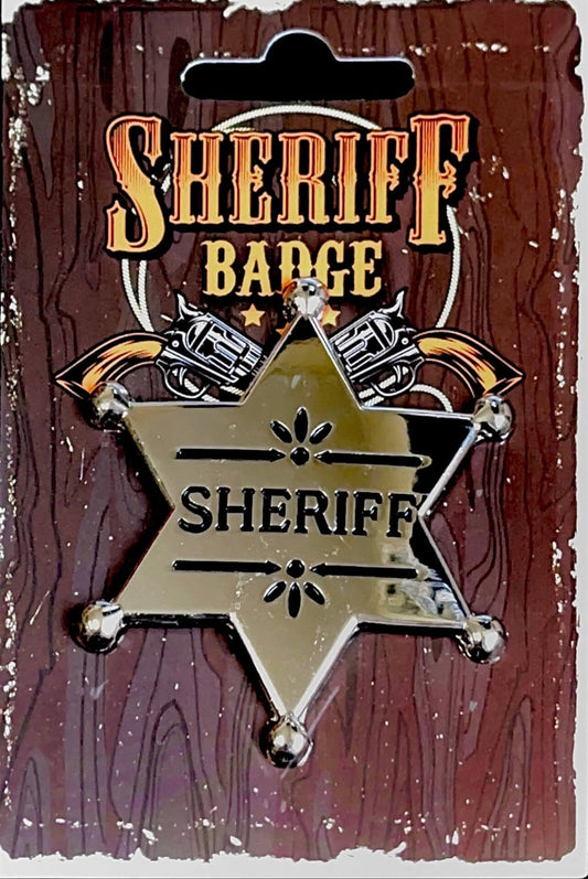 Sheriff Badge Small Sliver