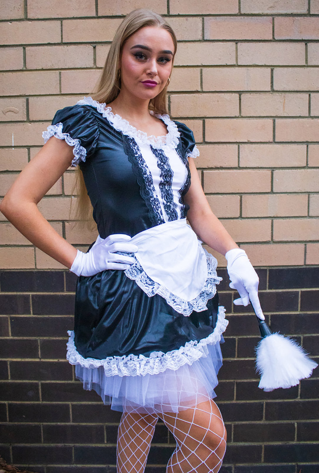 Sexy Lace Maid Costume