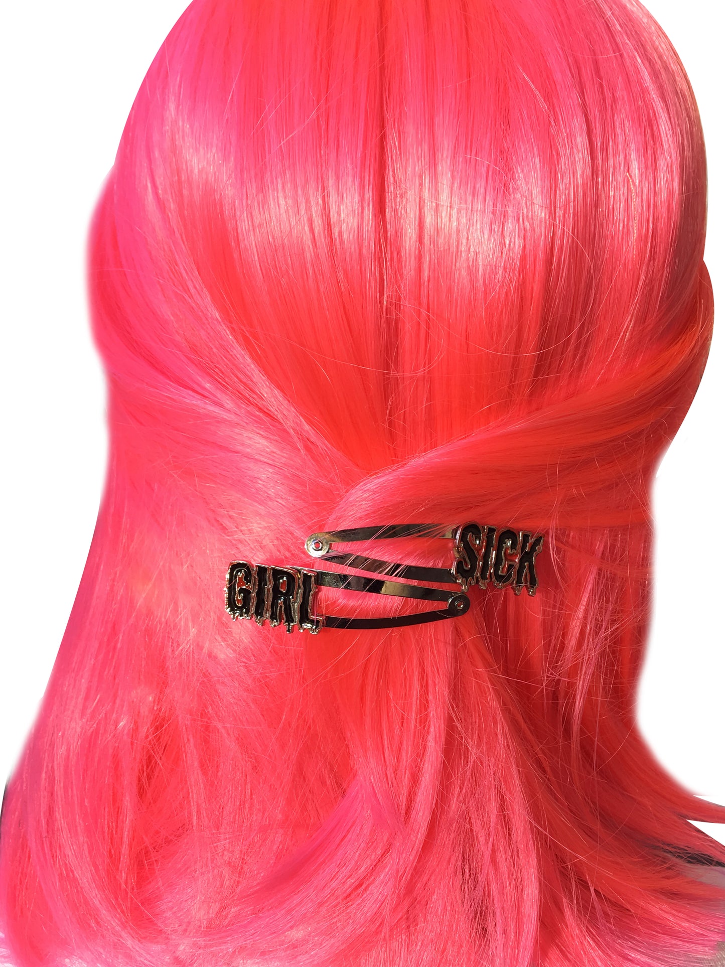 Sick Girl Hair Clips