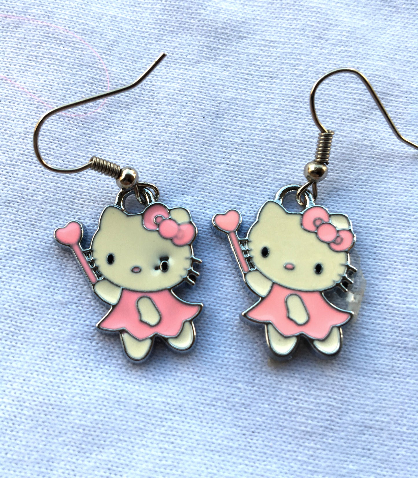Pink Hello Kitty Earrings