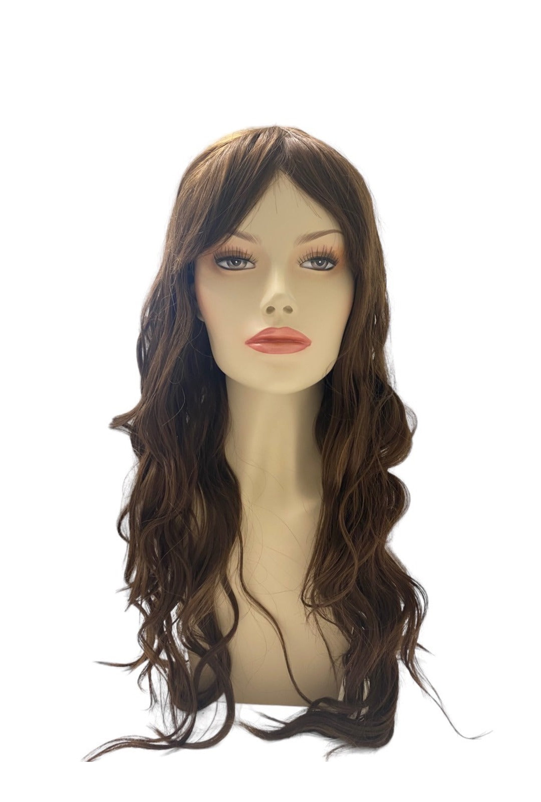 Mid Brown Long Loose Wave Wig