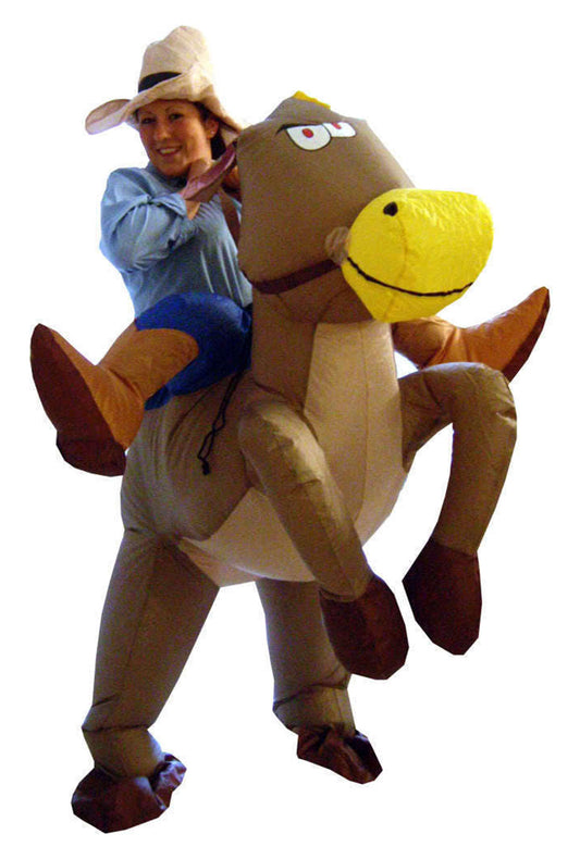 Inflatable Ride on Horse Costume
