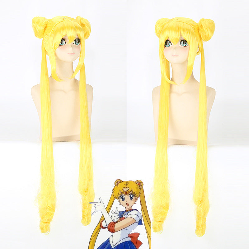 Deluxe Sailor Moon Yellow Wig