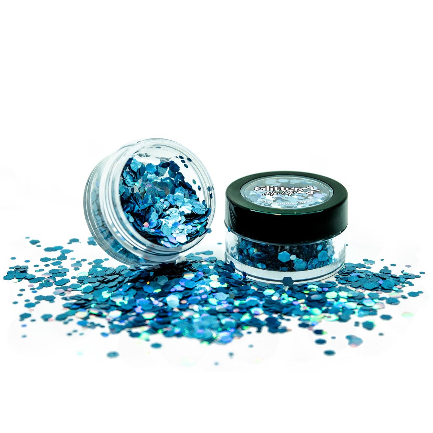 Holographic Chunky Glitter Blends -  Cosmic Blue