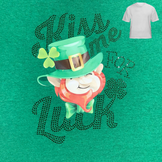 Kiss Me For Luck Saint Patrick's Day T-Shirt