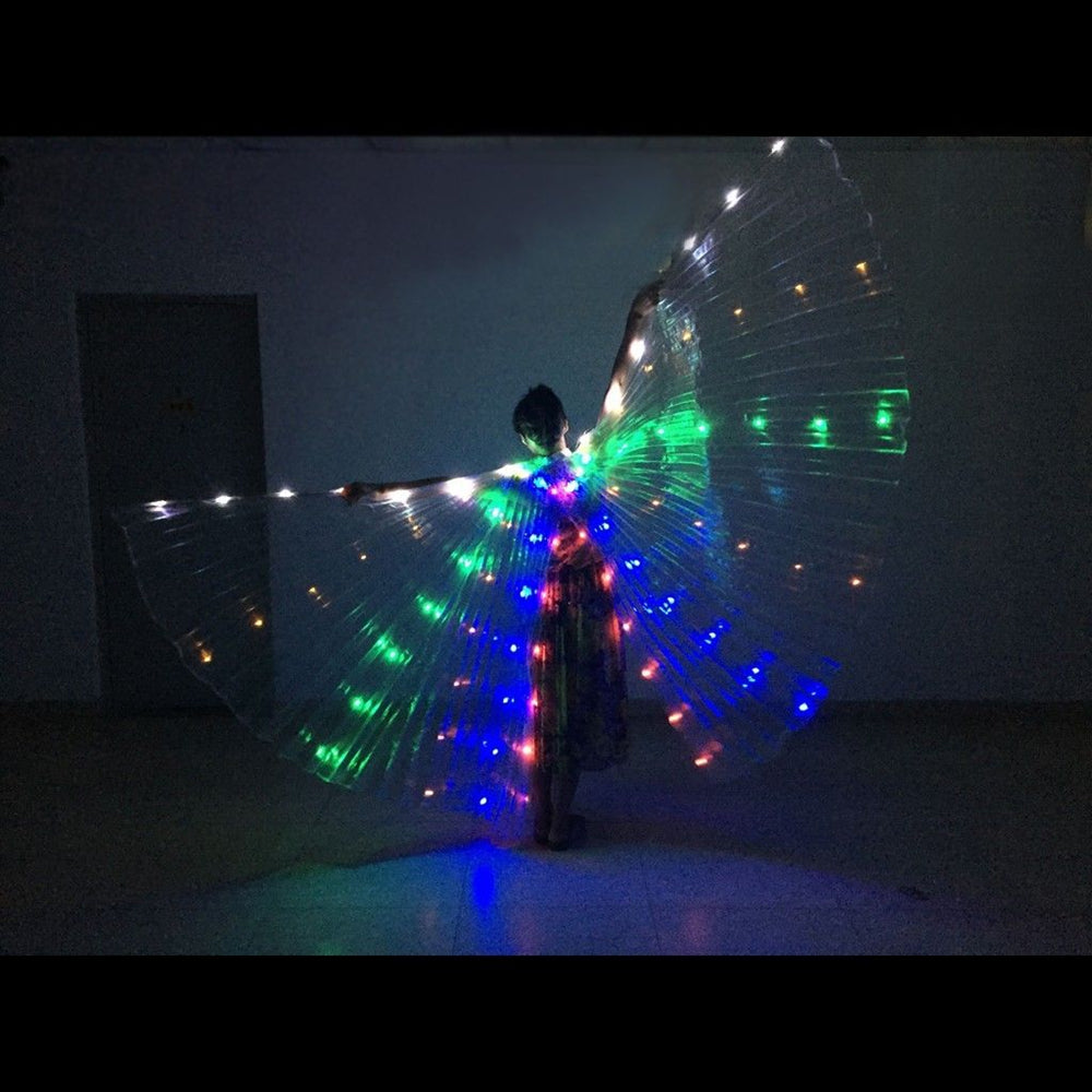 LED Light Up Isis Wings Perth Hurly Burly HurlyBurly
