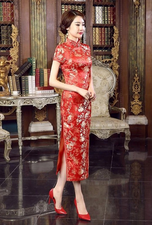 Chinese Traditional Red Dress