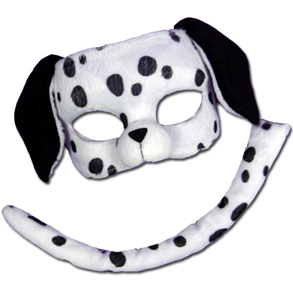 Dalmatian Mask and Tail Set