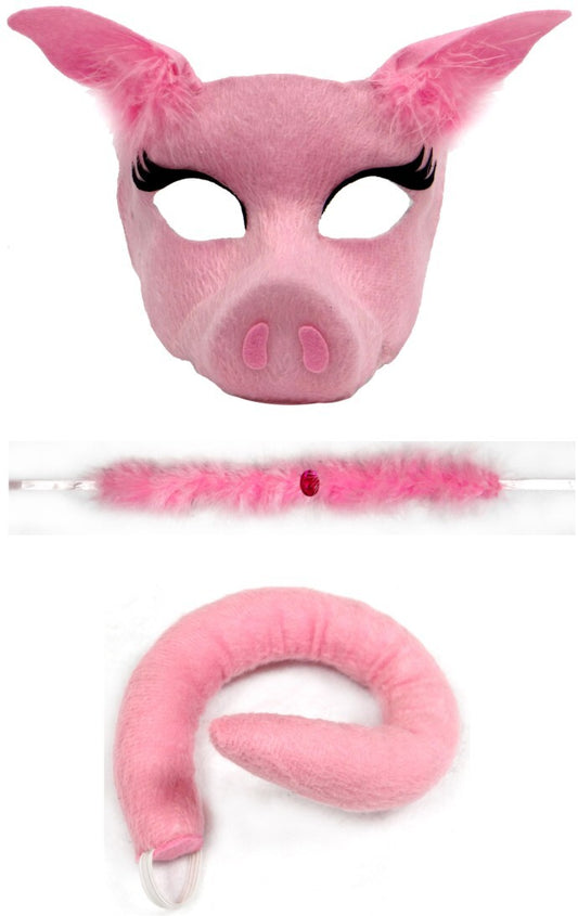 Deluxe Pig Mask Set